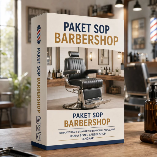 Paket Lengkap SOP BARBERSHOP - Standar Operasional Lengkap untuk Bisnis Rapi & Ramai Pelanggan