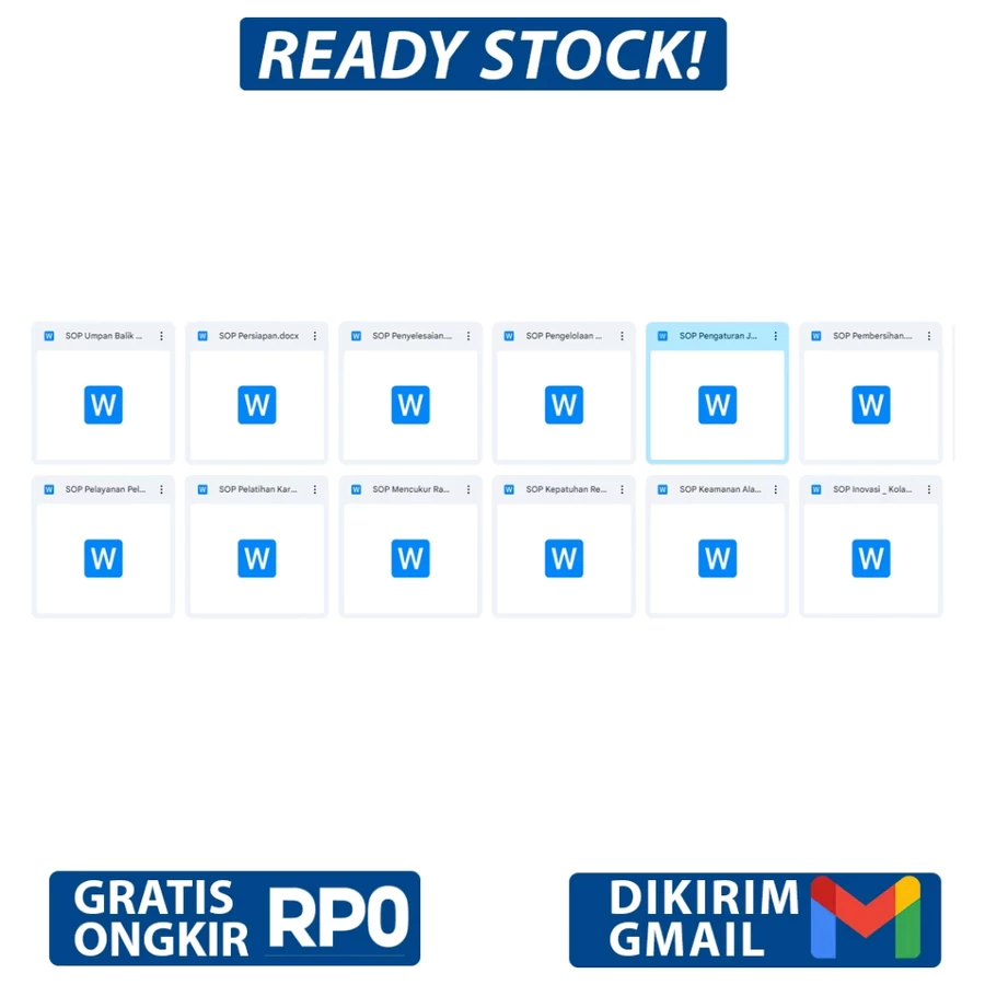 Paket Lengkap SOP BARBERSHOP - Standar Operasional Lengkap untuk Bisnis Rapi & Ramai Pelanggan - Image 2