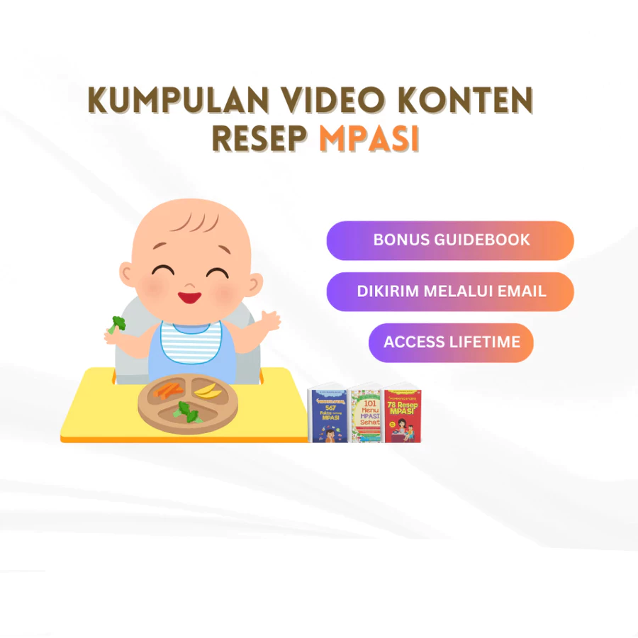 Kumpulan Video Resep MPASI - Panduan Menu Bergizi, Praktis, & Anti GTM - Image 2
