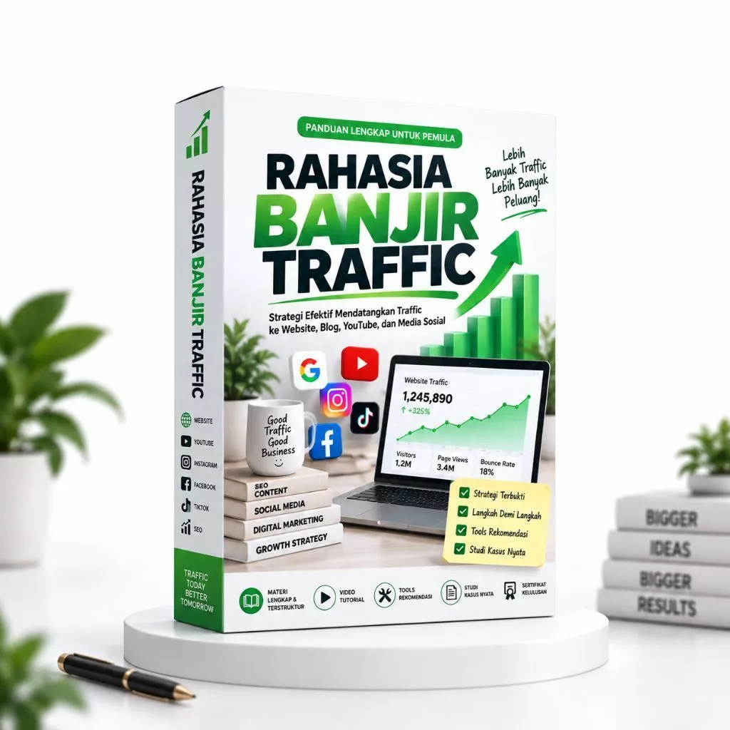 Metode Ampuh Banjir Traffic 2026 - Strategi Meledakkan Pengunjung Web, Marketplace & Media Sosial! - Image 3