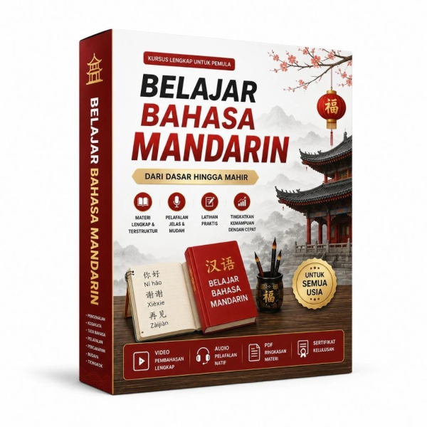 Course Belajar Bahasa Mandarin Pemula - Mahir Percakapan Sejak Hari Pertama!