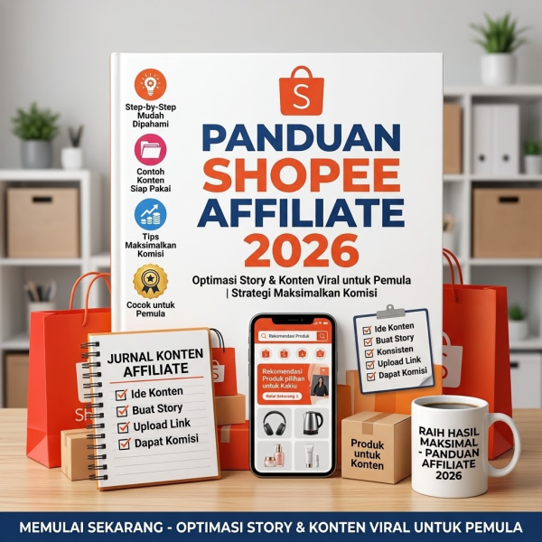 Panduan Shopee Affiliate 2026 - Optimasi Story & Konten Viral untuk Pemula