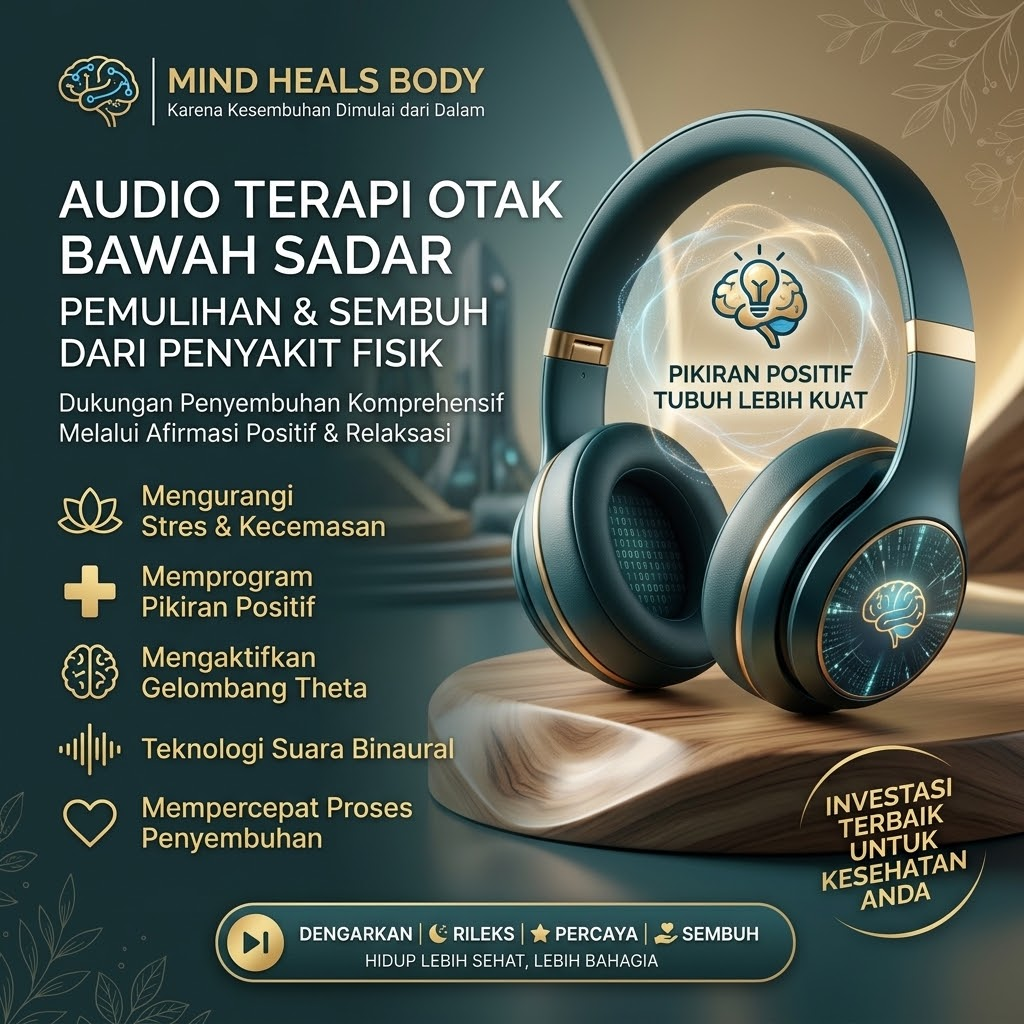 Audio Terapi Otak Bawah Sadar - Penyembuhan Komprehensif Melalui Afirmasi Positif & Relaksasi